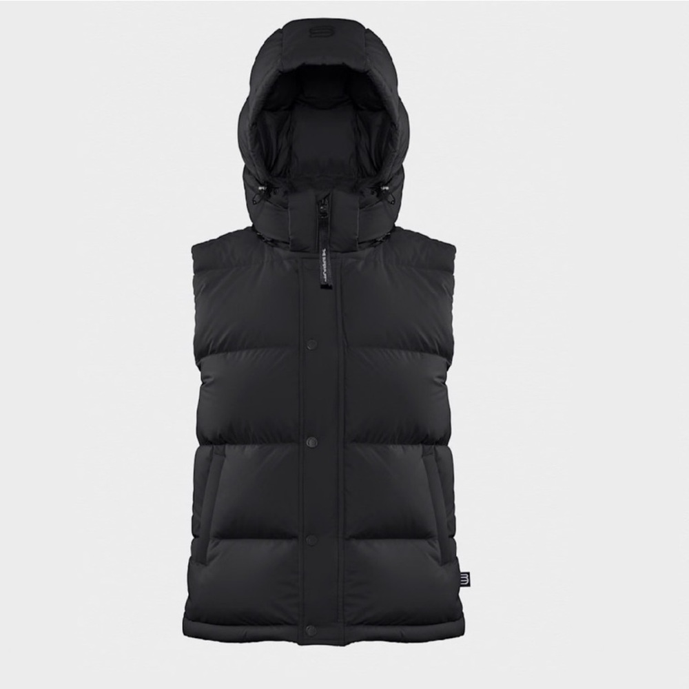 Aritzia Super Puff Vest with Hood